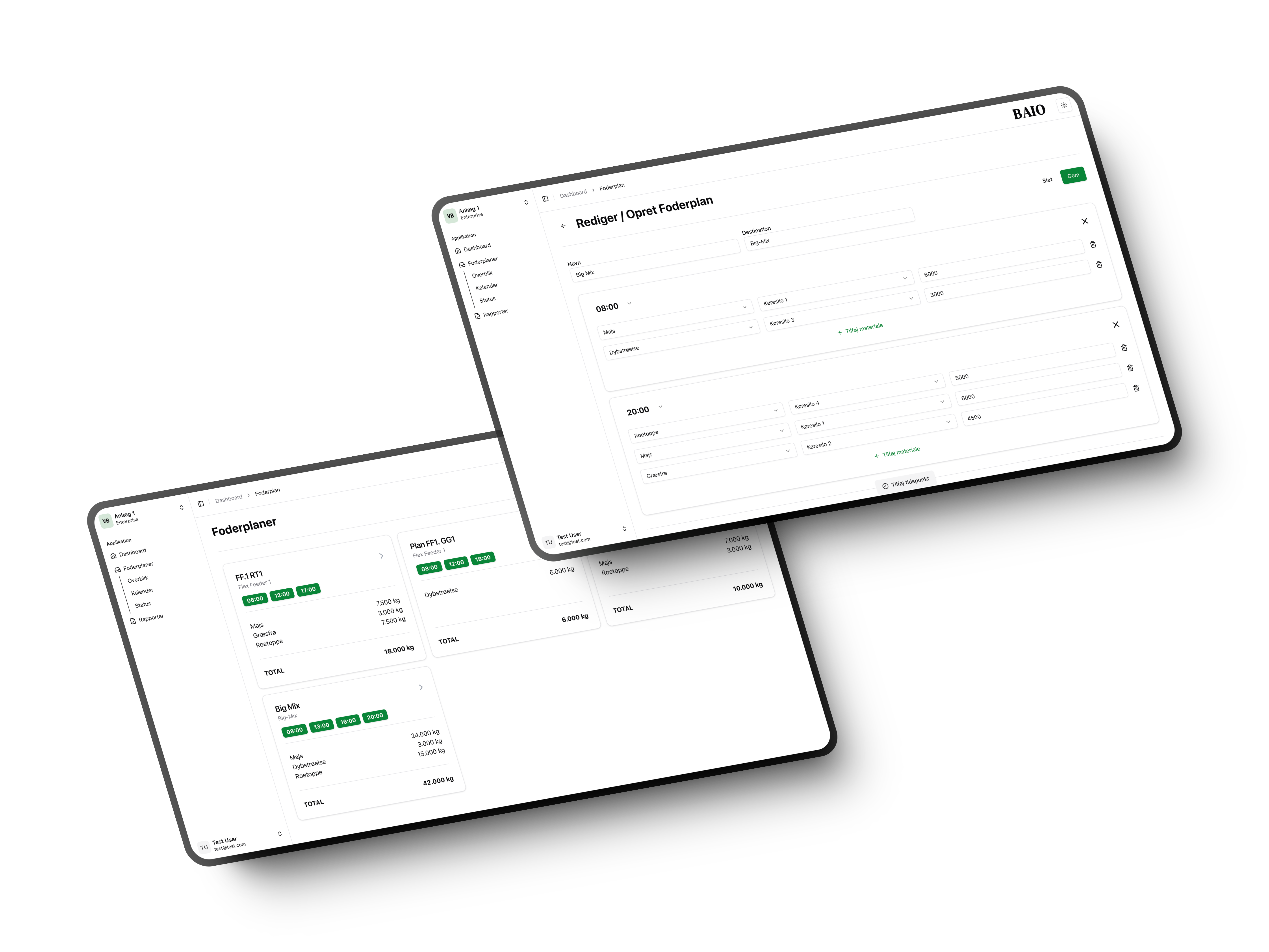 Product showcase